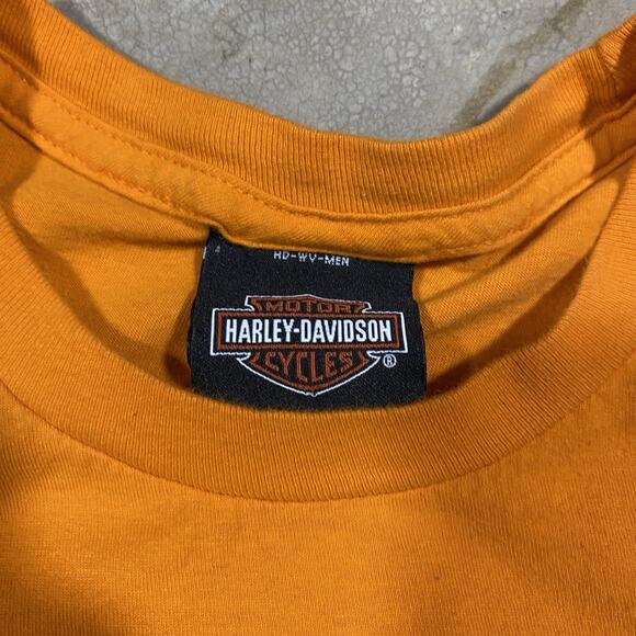 Harley Davidson Sturgis 77th Annual Tee Orange XL Keystone SD Black Hills - Picture 5 of 8